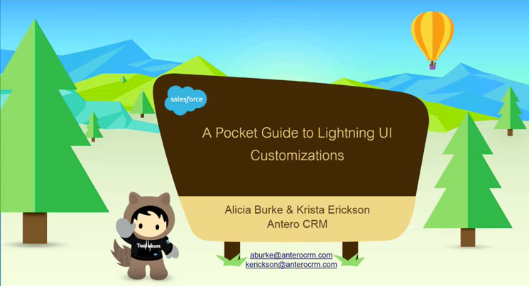 A pocket guide to SalesForce Lightning UI Customizations